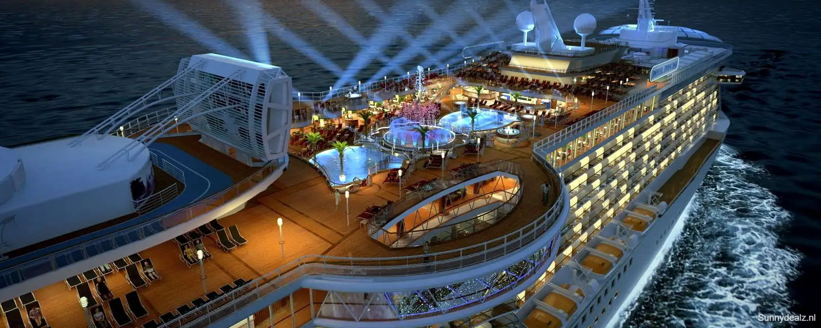 De wereld verkennen met een luxe cruiseschip