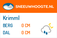 Recente sneeuwhoogte krimml