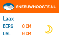 Recente sneeuwhoogte laax