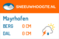 Recente sneeuwhoogte ski zillertal 3000