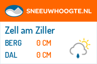 Recente sneeuwhoogte zell am ziller